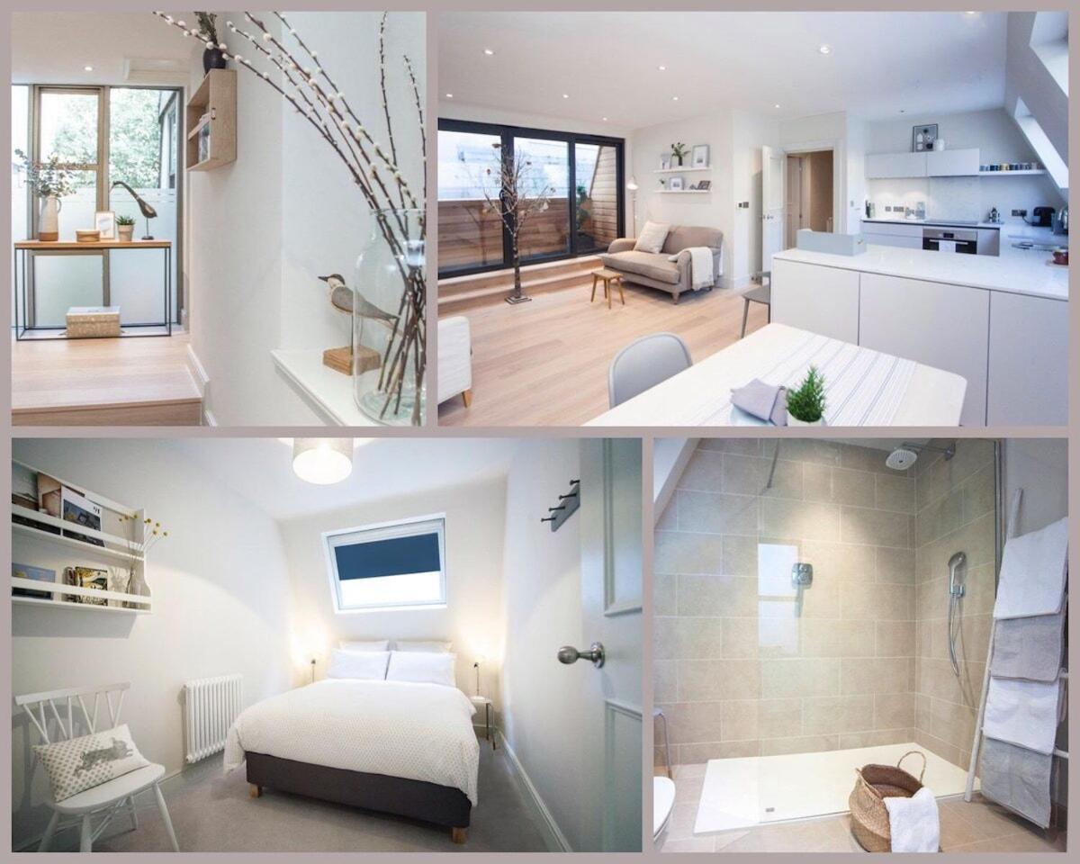 Stylish Wood Street Apartment Bath Exterior foto